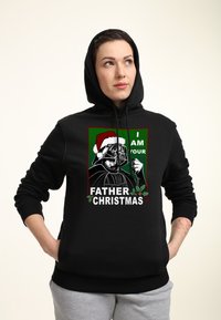Star Wars STAR WARS: CLASSIC VADER FATHER CHRISTMAS - Jersey con capucha - black