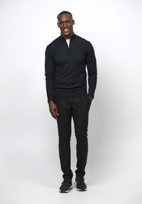 PROFUOMO THE MERINO HALF ZIP - Maglione - navy