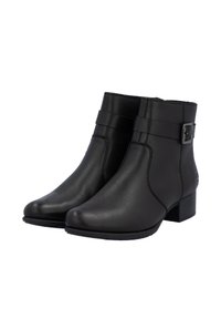 Rieker Bottines de cowboy / motard - schwarz