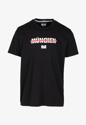 Weekend Offender CITY SERIES - T-Shirt print - münchen black