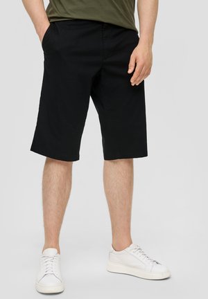 s.Oliver BERMUDA MET STRETCH - Shorts - schwarz