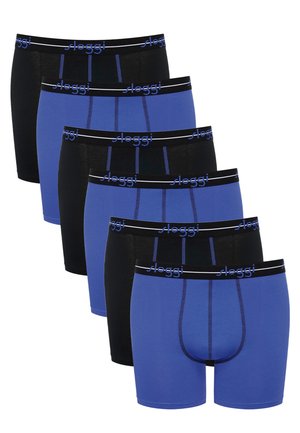 Sloggi, Start - 6er Pack Short - Boxershort - hellblau   dunkelblau