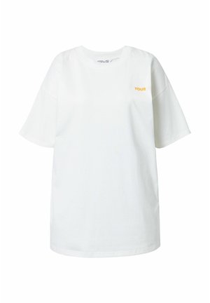 Studio Untold, FIND YOUR FIRE SHORT SLEEVE BACK GRAPHIC - Printtipaita - off white