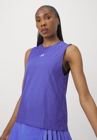 adidas Performance TENNIS PRO AIRCHILL MATCH TANK - Top - blue
