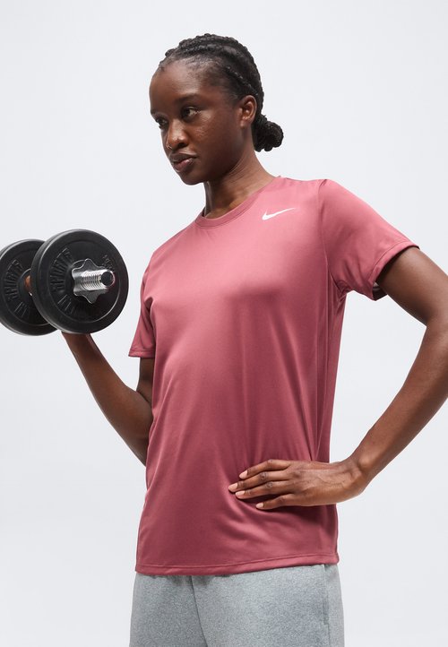 Nike TEE - Sports T-shirt - pink smoke/white — foto 4