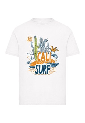 CALI SURF - T-Shirt print - white
