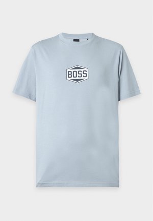 BOSS, Trükipildiga T-särk - grey