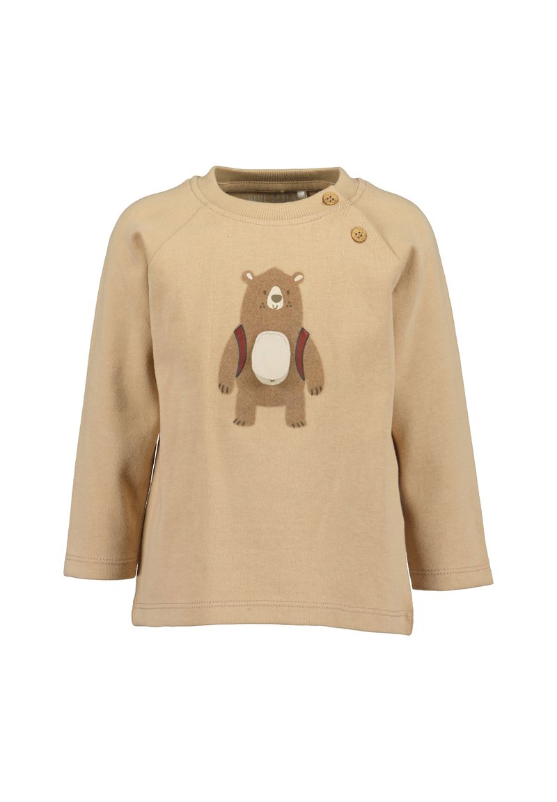Blue Seven LANGARM WOODLAND - Felpa - beige