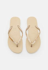 Havaianas SLIM GLITTER - Baseino batai - sand grey