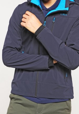 Softshellová bunda - blue-grey