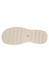 Cesare Gaspari Korkeakorkoiset sandaalit - off white