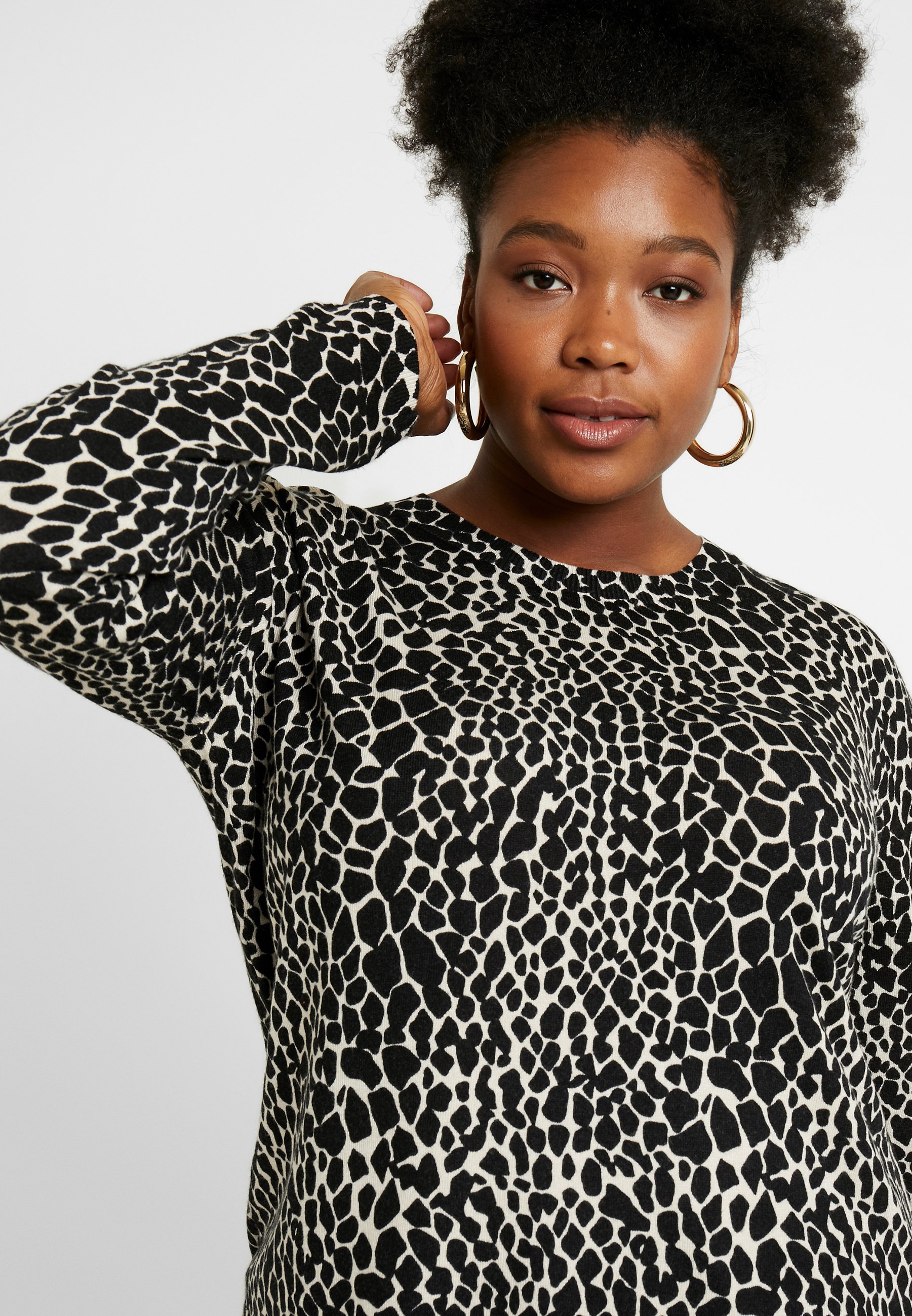 Dorothy Perkins Curve ANIMAL PRINT JUMPER Trui multi Dorothy Perkins Curve ANIMAL PRINT JUMPER Trui multi
