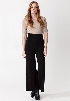 Trousers - black