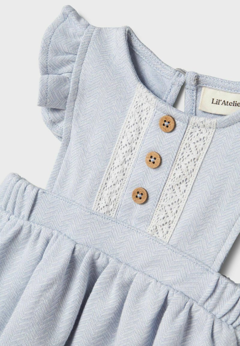 Lil' Atelier REGULAR FIT Vestito di maglina zen blue/blu
