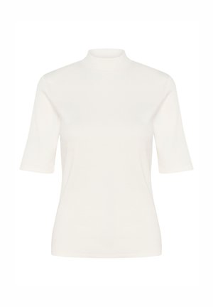 Kaffe, KACARLA TURTLENECK - T-shirt basic - chalk