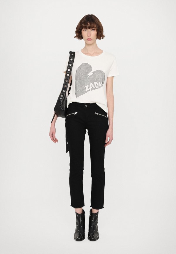 AVA PERM - Slim fit jeans - noir3