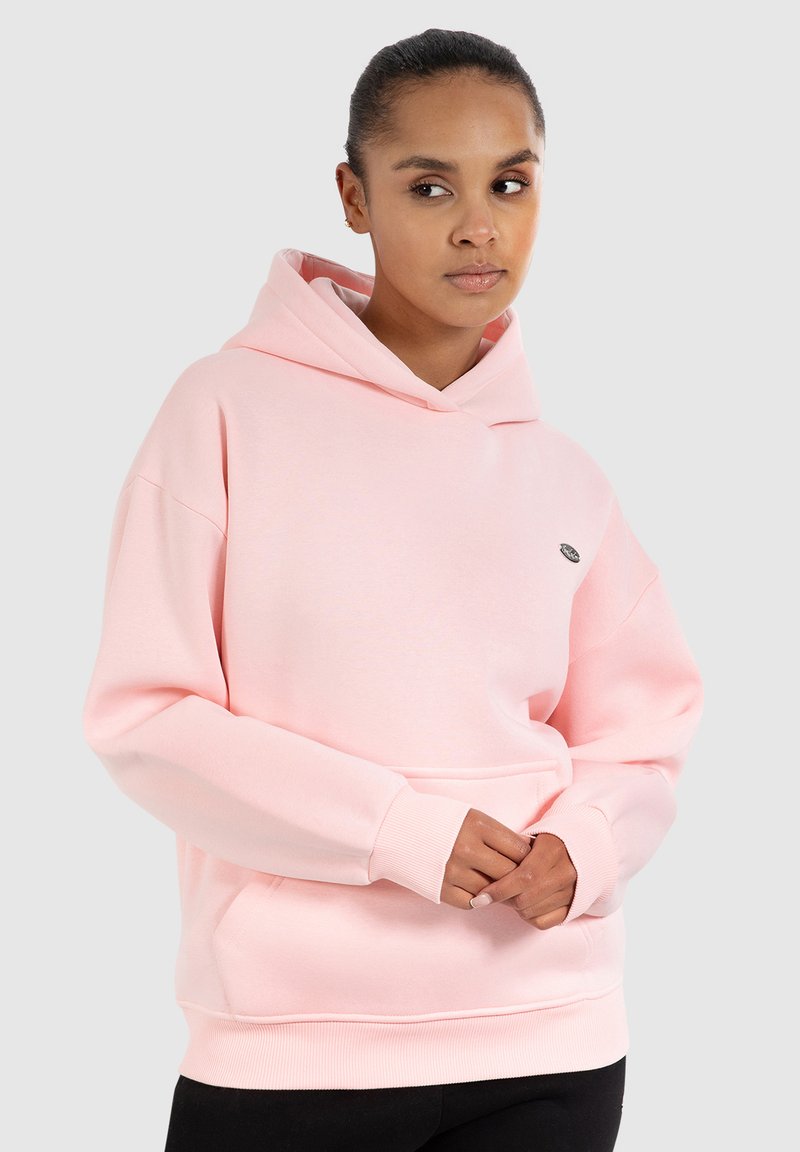 Smilodox ODELIA BASIC HOODIE - Mikina s kapucí - rosa