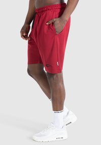 Smilodox NALE TRAINING SHORTS - Korte broeken - bordeaux