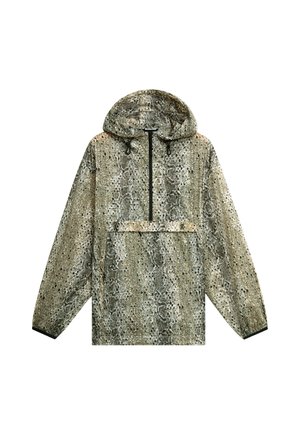 On, HALF-ZIP ANORAK - Veste coupe-vent - antler   black