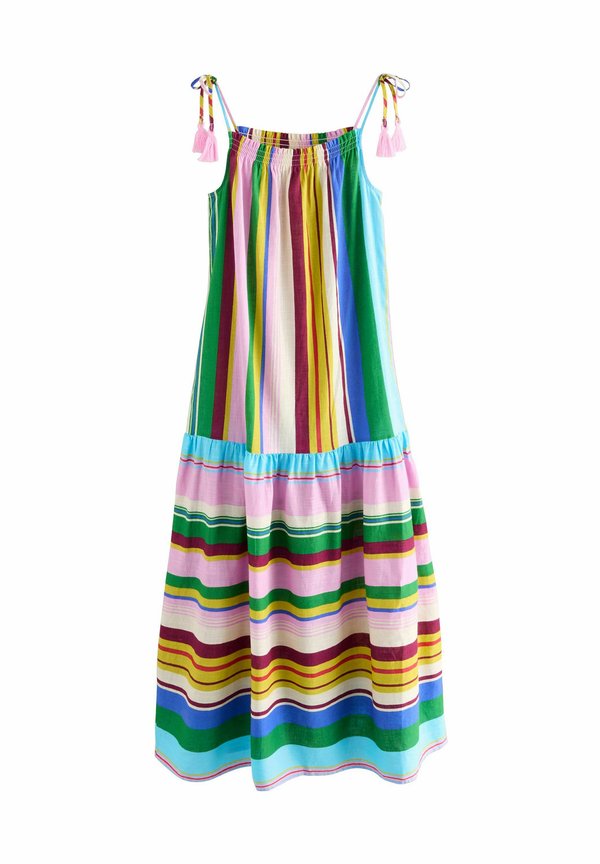 STRAPPY DROP WAIST TIERED - Maxikleid - multicolour brights