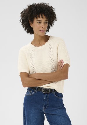 ANISETTE - T-shirt imprimé - whisper white