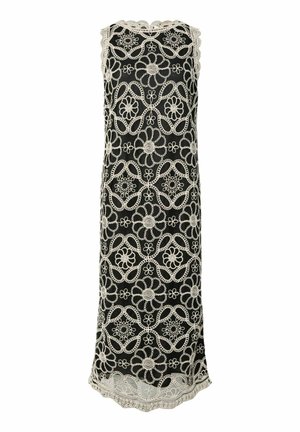 YAS, MAXIKLEID YASCILIA HÄKEL - Hverdagskjole - black