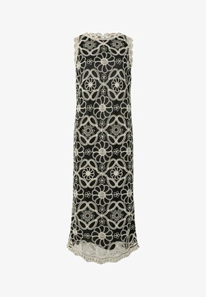 YAS, MAXIKLEID YASCILIA HÄKEL - Hverdagskjole - black