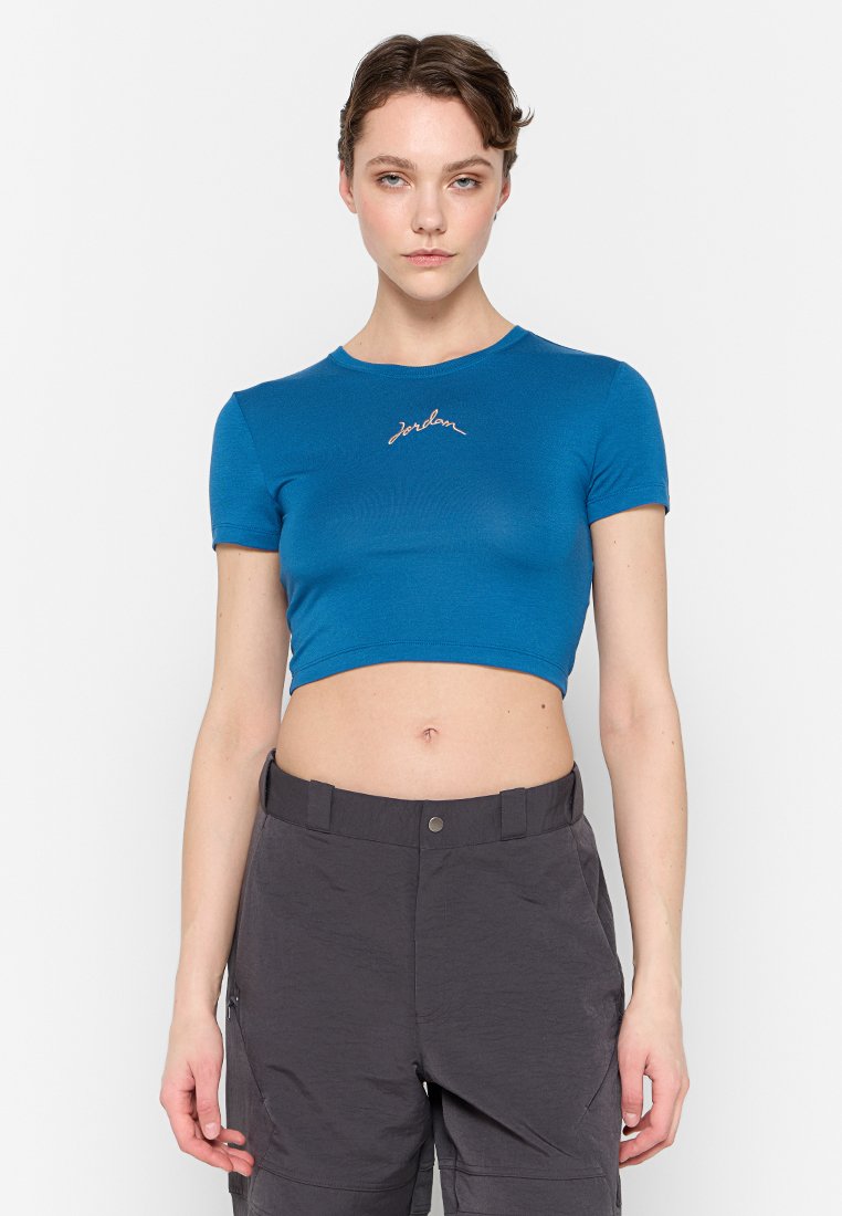 Jordan T-shirt basic blauw