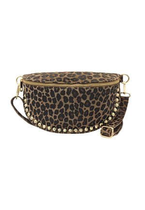 Sac bandoulière - leo taupe fonce