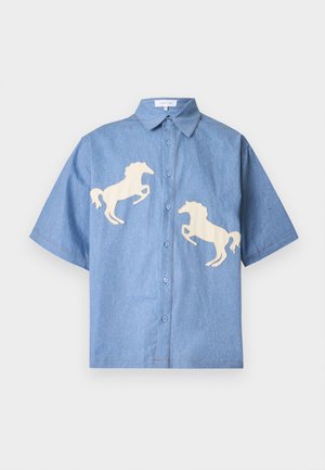 Sister Jane, DALA BOXY UNISEX - Skjortebluse - blue