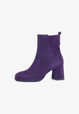Gabor, Platform ankle boots - lila