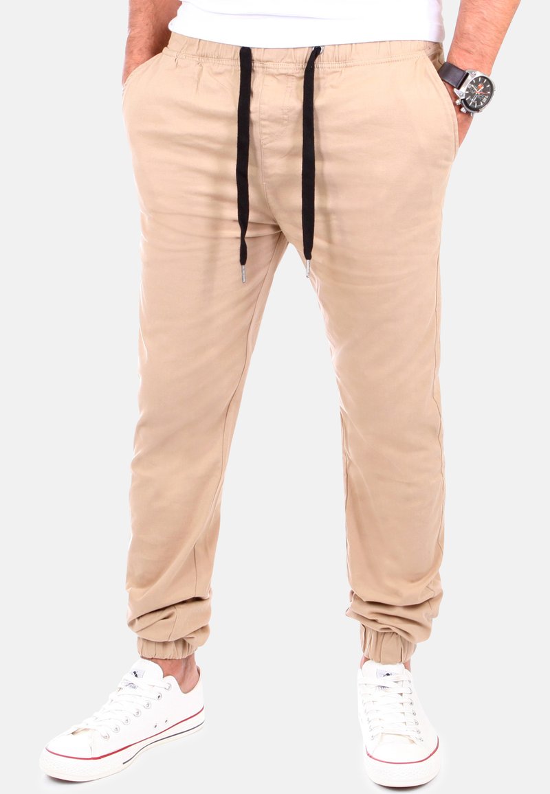 Herren Chinos | RESLAD Stoffhose beige - WB67945 Herren Chinos | RESLAD Stoffhose beige - WB67945