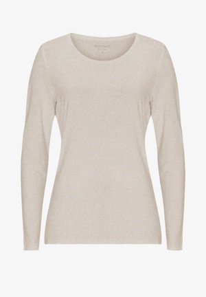 Long sleeved top - nature melange