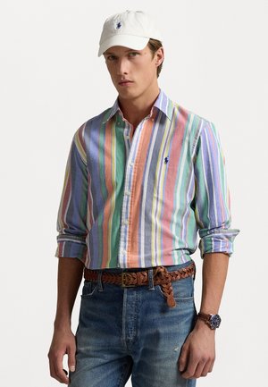 Button down-skjorte - navy/red/multi