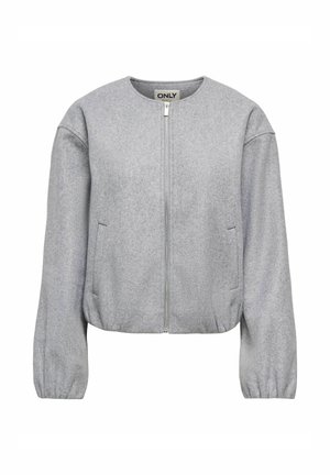 ONLY, BOMBER JACKET ONLTRILLION BOMBER JACKET - Leichte Jacke - light grey melange