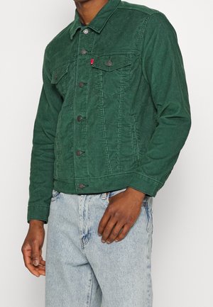 Spijkerjas - dark green