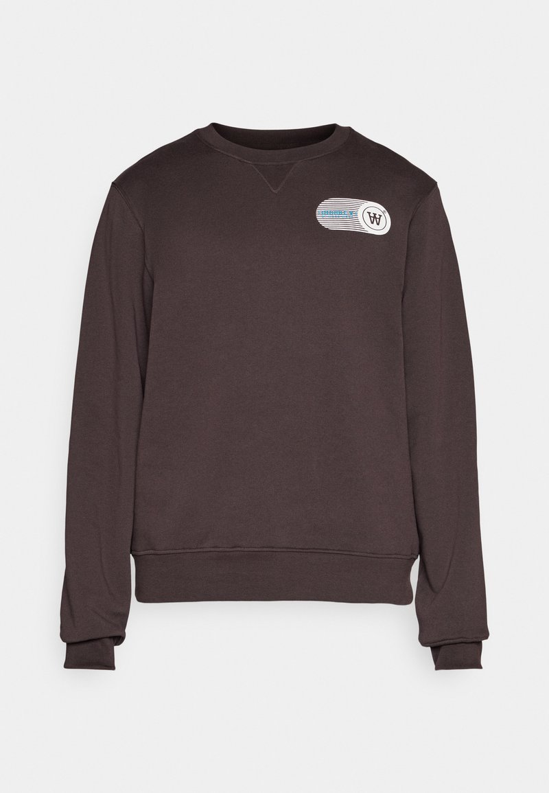 DOUBLE A BY W.W. Sweater blauw DOUBLE A BY W.W. Sweater blauw