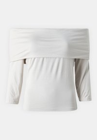 VMREGITZE 3/4 OFF SHOULDER - Pitkähihainen paita - silver gray