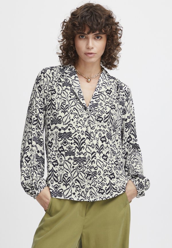 IRRosie - Button-down blouse - rosie tones aop