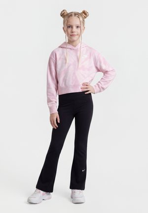 Nike Performance FLARE - Legging - black/white