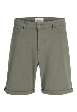 Jack & Jones, JPSTRICK ALLEN ICON  - Denimové šortky - dusty olive