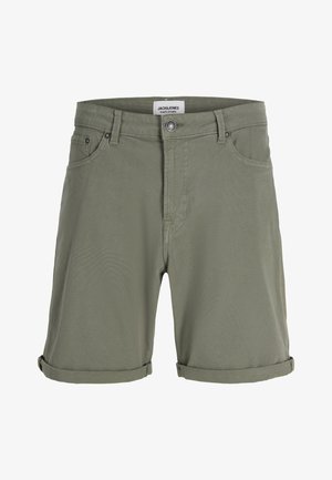 Jack & Jones, JPSTRICK ALLEN ICON - Denimové šortky - dusty olive