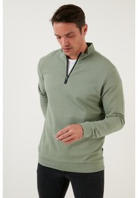 Buratti REGULAR FIT - Melegítőfelső - apple