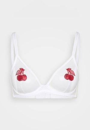 PERRI BRA - Soutien-gorge à armatures - white/red