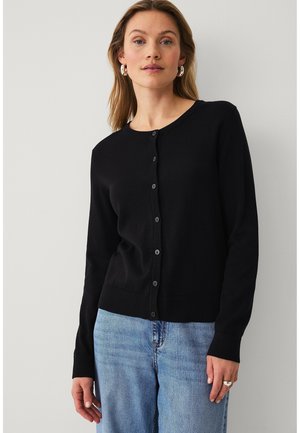 MIT DETAILS - Vest - black