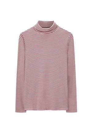 GESTREIFTES ROLLKRAGEN - Longsleeve - drood