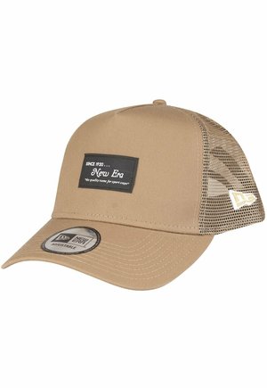 AFRAME TRUCKER LOGO PATCH - Cap - beige