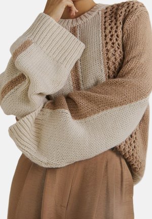 Pullover - beige