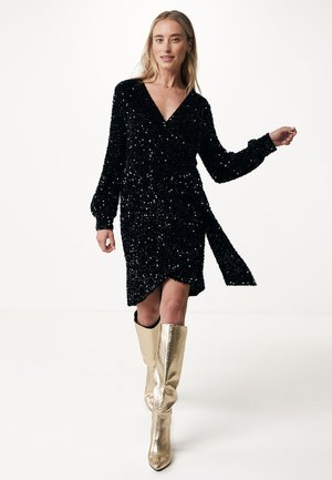 Vestido MEXX Para Mujer – Sin Mangas, De Algodón Y Elastano, Cierre De Cremallera, Diseño Sencillo