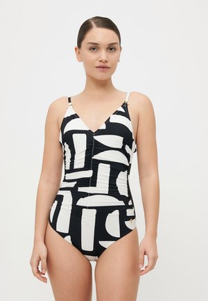 SUMMER ALLURE - Costum de baie - white/black